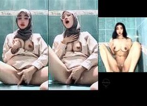 Mahasiswi Hijab Tiba – Tiba di Sleep Call Sama Ayang Viral