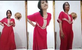 Viral Terbaru Nadia Abg Indonesia Daster Merah Top Global 2025